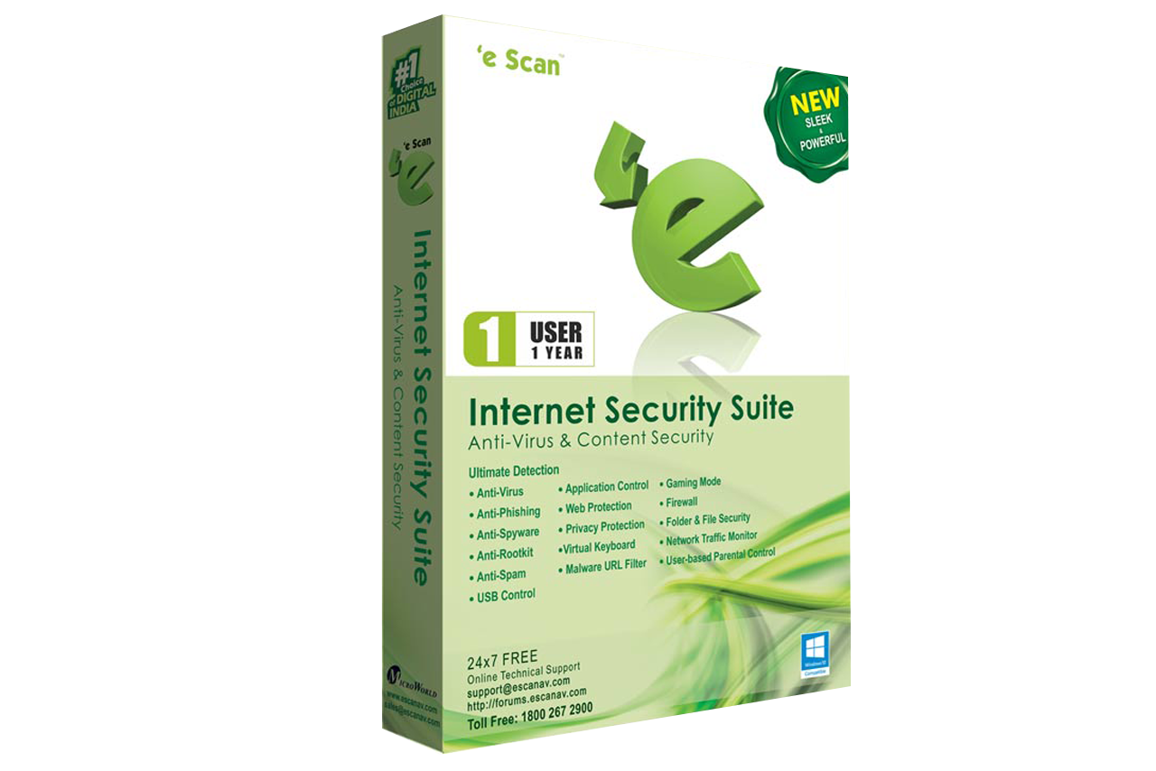 Escan internet security suite iss for smb 25 users 2 years