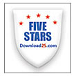 MailScan for MailMax received 5 stars award from download25.com