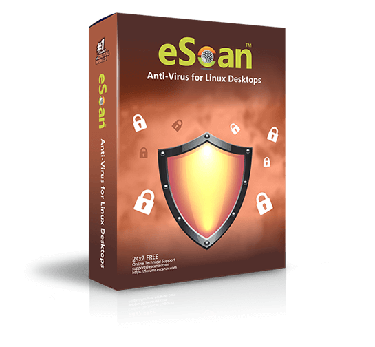 eScan Antivirus linux desktop