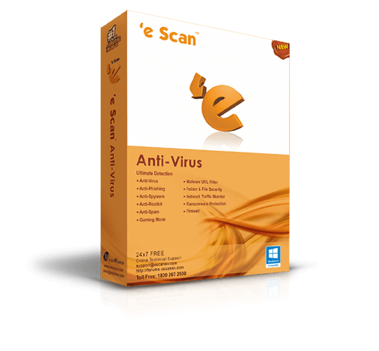 Windows xp를 지원하는 escan 안티바이러스 무료 다운로드