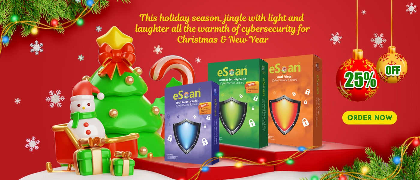 eScan 25% Christmas Offer 2023