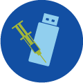 Prevents USB infection Prevents USB infection