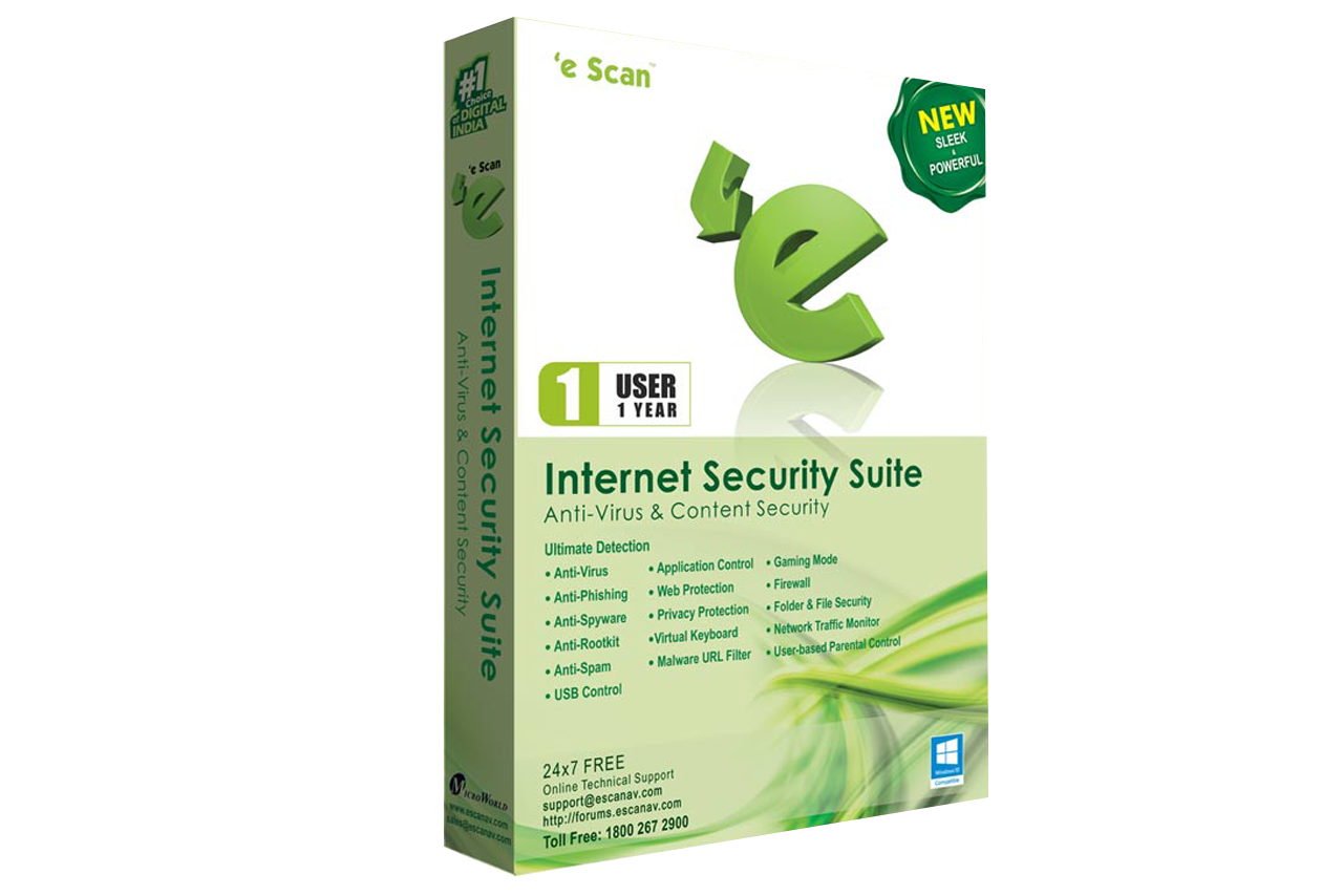 eScan Internet Security Suite SMB Corporate Pack - 25 Users (CD) :  Amazon.in: Software