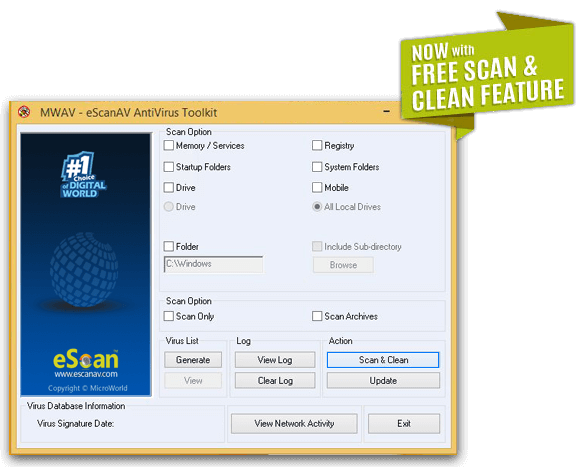 eScan Antivirus Toolkit Download | Online Scan