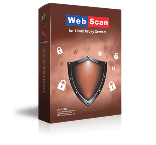 Webscan for Linux Proxy Server
