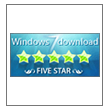 5 star award from Windows 7 Download