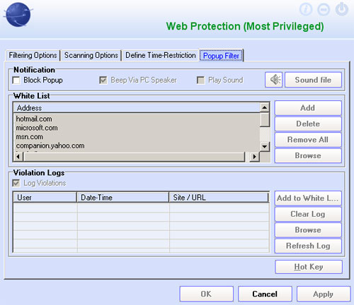 protect web form